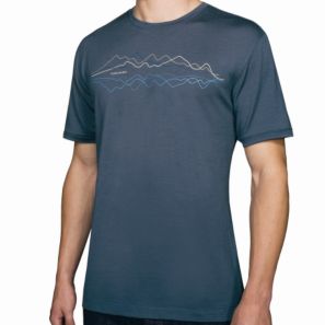 Men's Icebreaker Mountain Logo T-Shirt