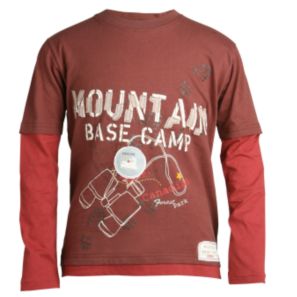 Boys Basecamp Long Sleeved T-Shirt