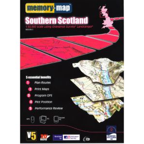 Southern Scotland - OS Landranger Standard Edition