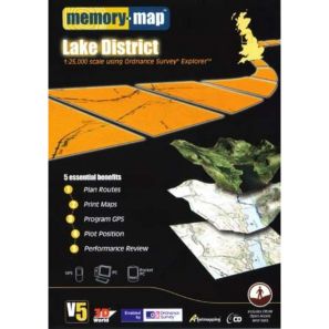 Explorer Lake District Ordnance Survey Map