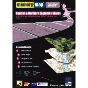 GB Central - OS Landranger Premium Edition