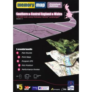GB South - OS Landranger Premium Edition