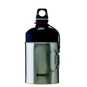 Oval Retro Bottle with Cup