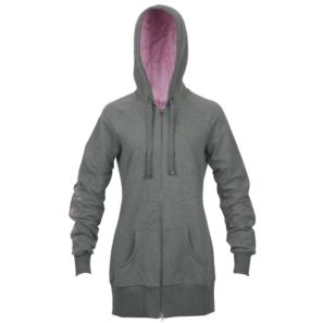Women's Vertical Fleece Zip Hoody