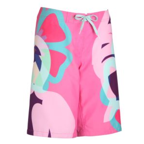 Womens Green Room Floral Knee Length Boardshort