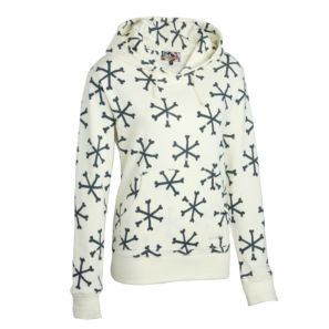Women's Supernatural Bones All Over Print Hoody