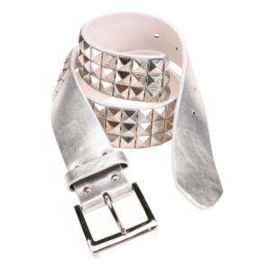 Women's 3 Row Studded Belt