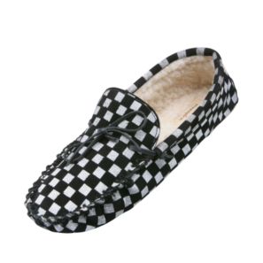 Men's Checkerboard Slippers